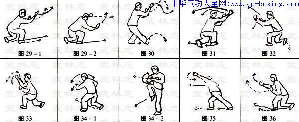 梅花螳螂拳连环八路短打