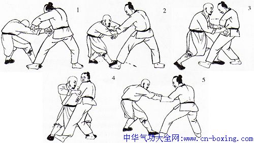 少林反擒拿法:反击敌双手抓我腕或臂*三武组