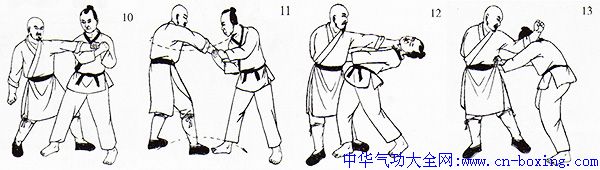 少林反擒拿法:反击敌双手抓我腕或臂*三武组